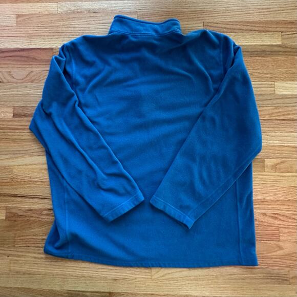 THE NORTH FACE x Men's Mock Neck 1/4 Zip Fleece Pullover Jacket Blue Size xl - Picture 6 of 6